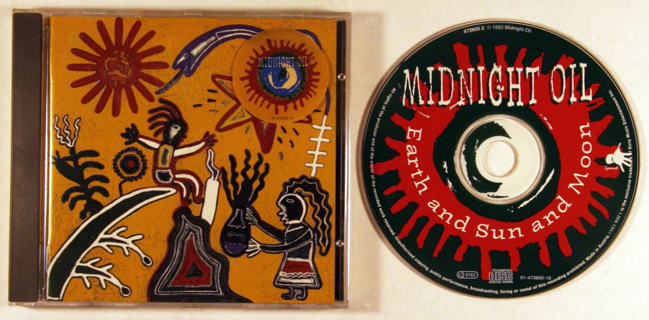 Midnight Oil Earth And Sun And Moon Records, LPs, Vinyl and CDs
