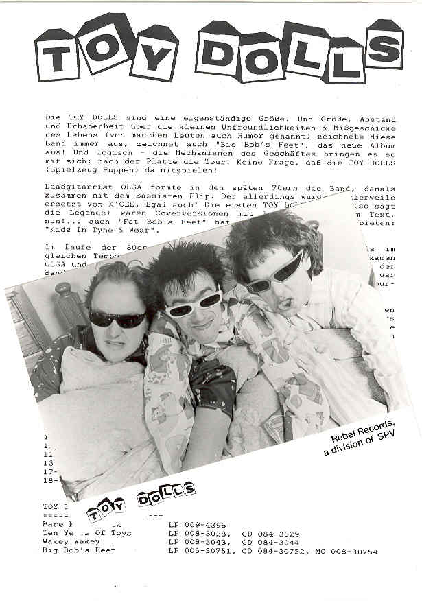 Fat Bob's Feet listings