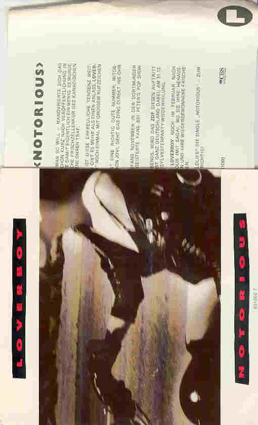 Notorious - Loverboy
