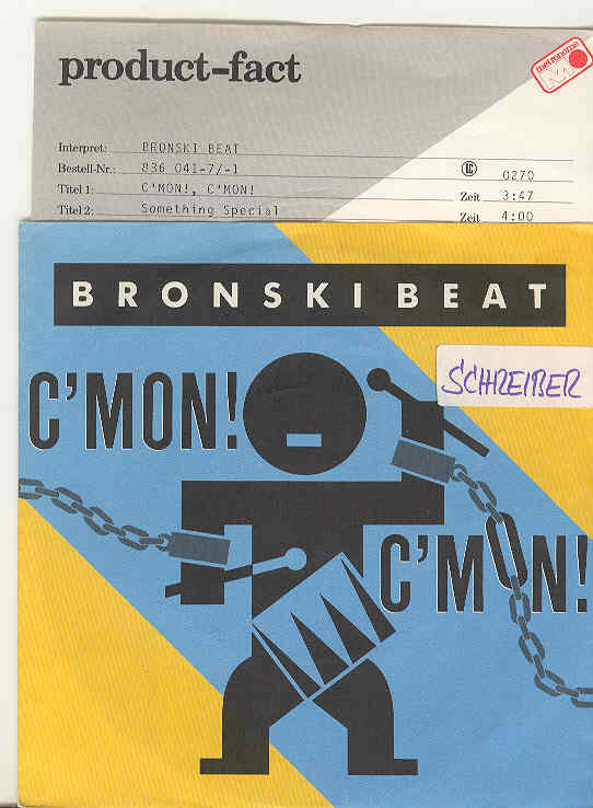 Bronski Beat - C'mon C'mon