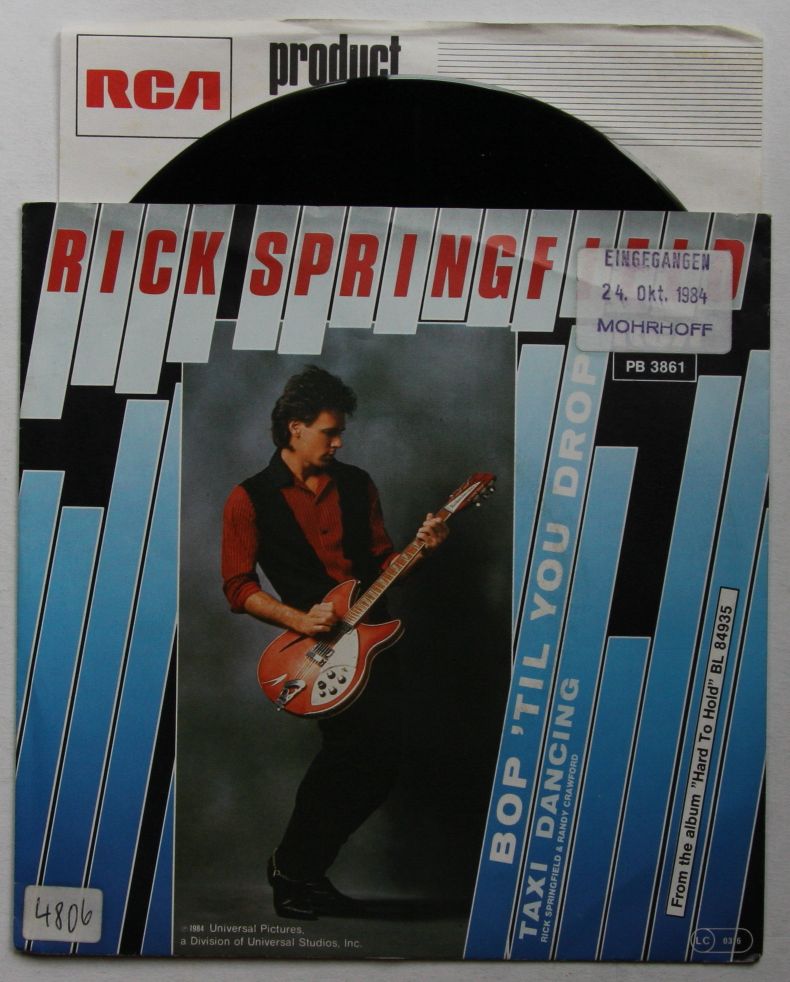 Rick Springfield Bop Til You Drop Video