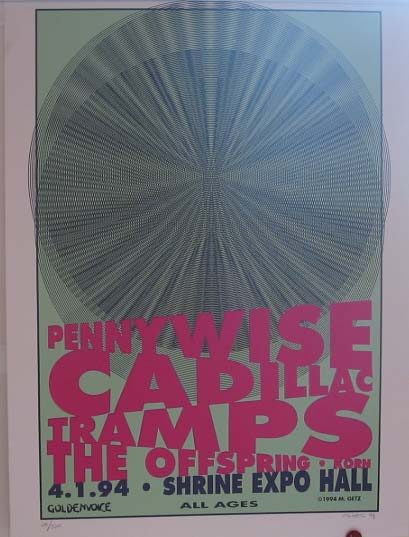 Click for more 1994 Concert Poster listings