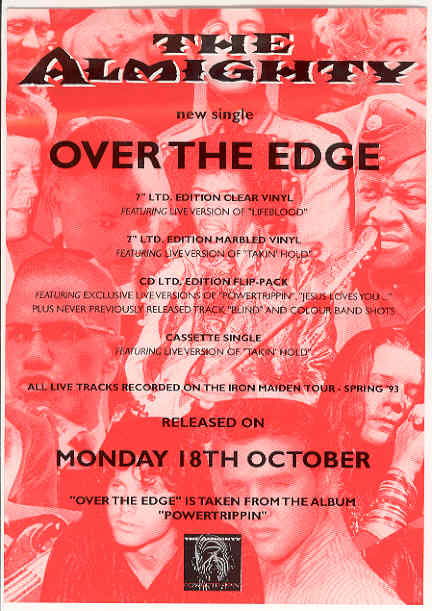 Almighty - Over The Edge Record