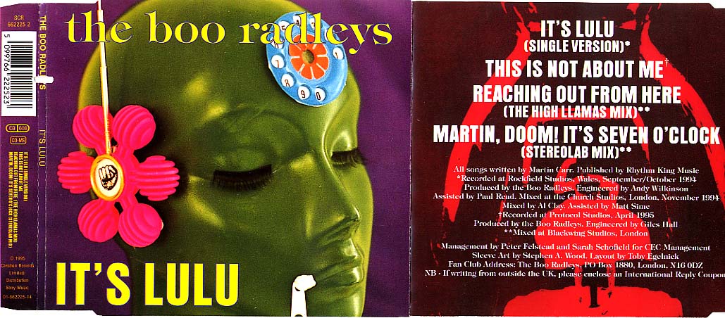 Boo Radleys - It's Lulu LP