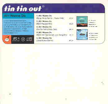 All I Wanna Do - Tin Tin Out