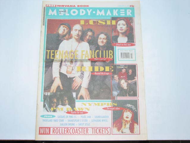Teenage Fanclub - Uk Melody Maker 15.02.9292