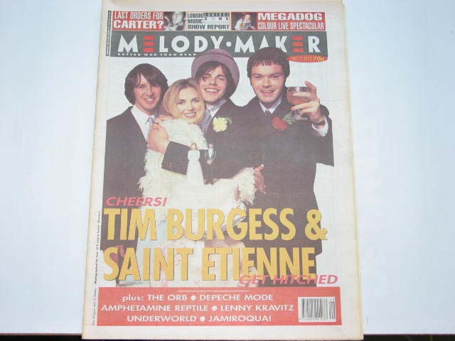 Uk Melody Maker 11.12.1993 listings