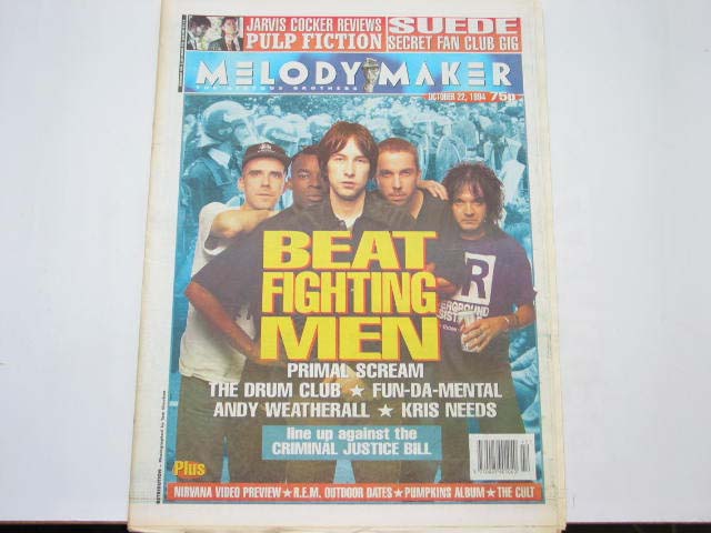 Primal Scream - Uk Melody Maker 22.10.1994