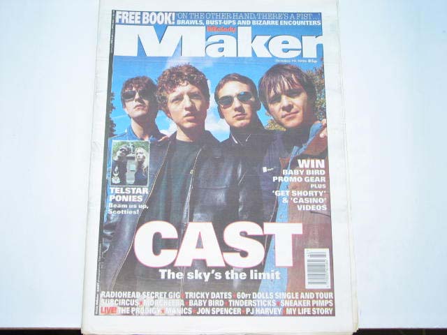 Cast - Uk Melody Maker 19.10.96