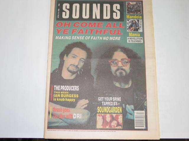 Uk Sounds Magazine 28.04.90 listings