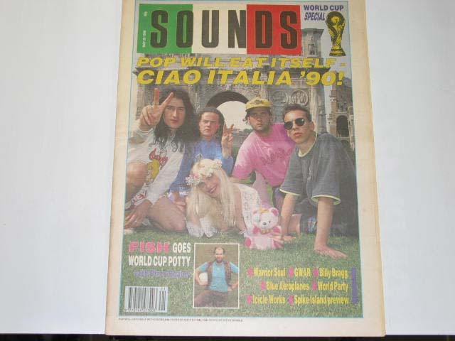 Pop Will Eat Itself - Uk Sounds Magazine 26.05.90