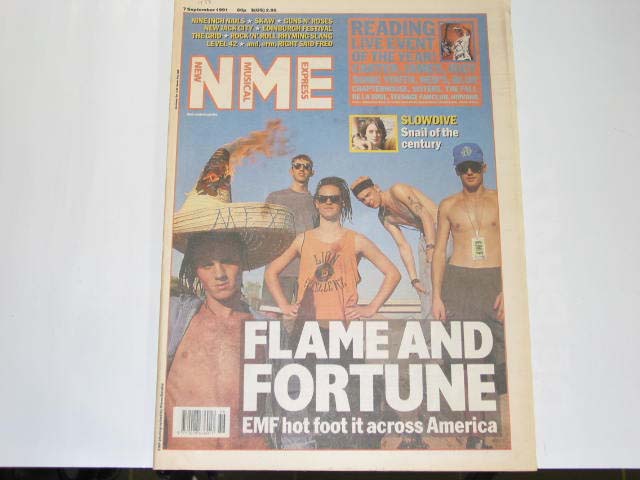 Emf - Uk Nme Magazine 07.09.91