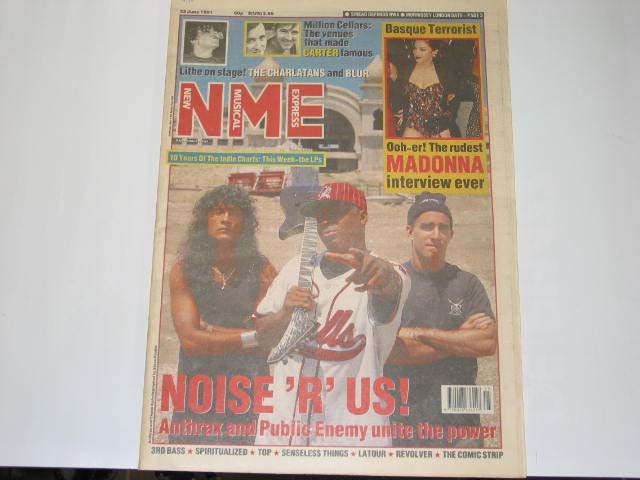 Uk Nme Magazine 220691 listings