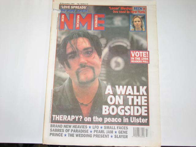Uk Nme Magazine 26.11.94 listings