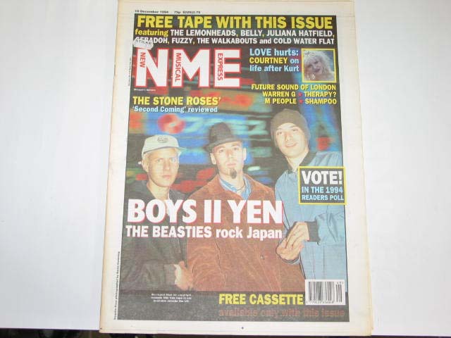 Beastie Boys - Uk Nme Magazine 10.12.94