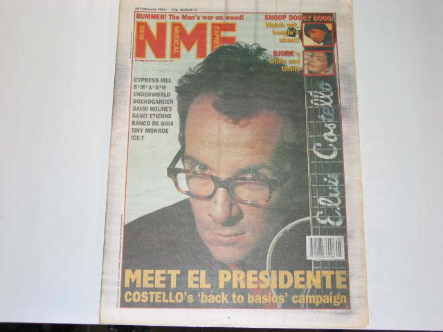 Uk Nme Magazine 260294 listings