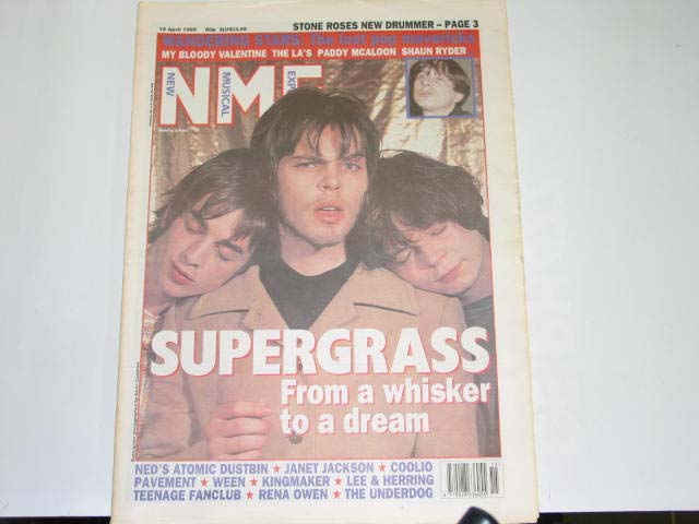 Supergrass - Uk Nme Magazine 15.04.95