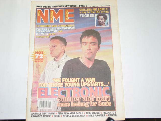 Click for more Uk Nme Magazine 220696 listings