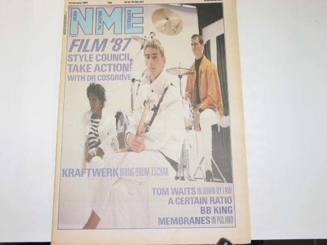 Style Council - Uk Nme Magazine 10.01.87