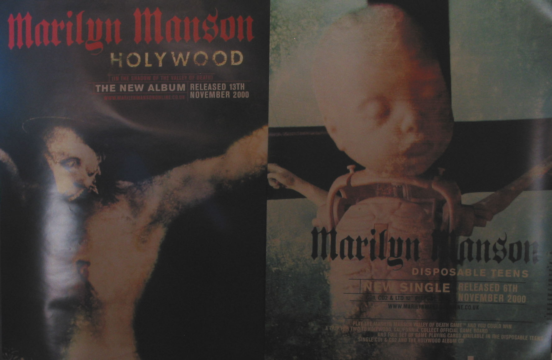 Marilyn Manson - Holy Wood/disposable Teens