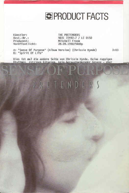 Sense Of Purpose - Pretenders