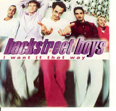 Backstreet Boys - I Want It That Way CD