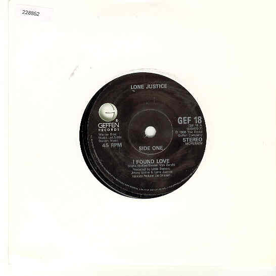 Lone Justice - I Found Love