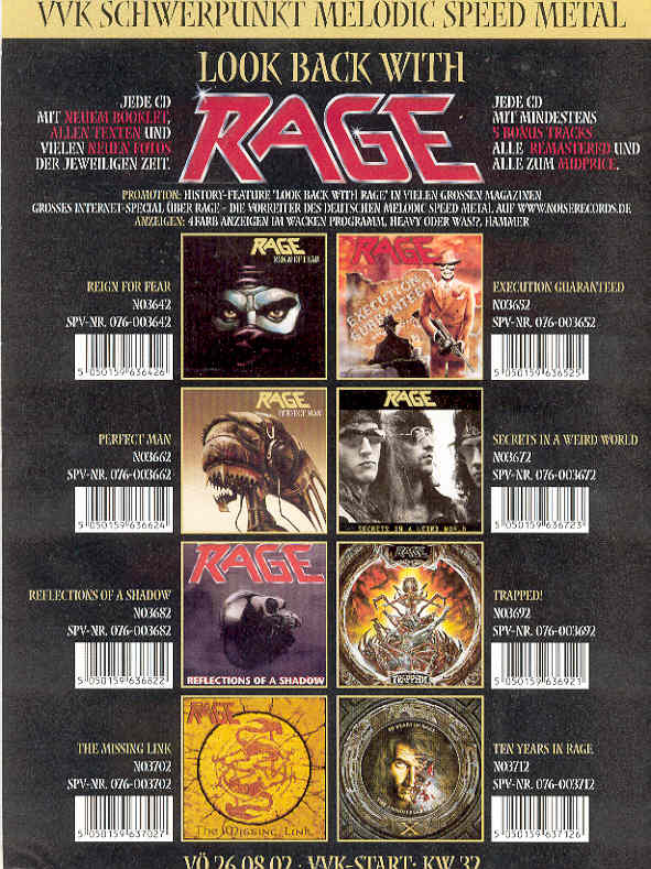 Click for more Look Back With Rage listings