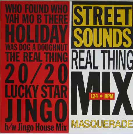 Click for more Streetsounds Real Thing Mix listings