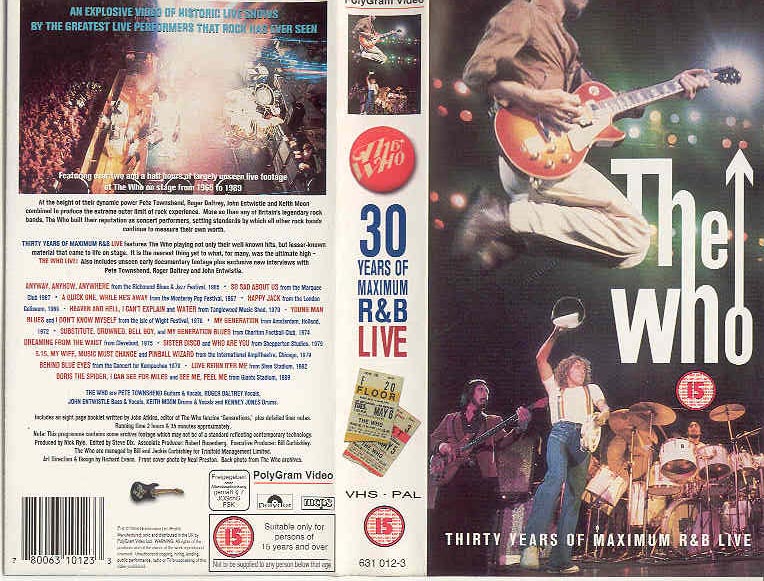 Who - 30 Years Of Maximum R&b Live