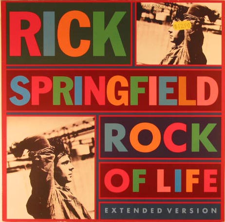 Rick Springfield - Rock Of Life Record