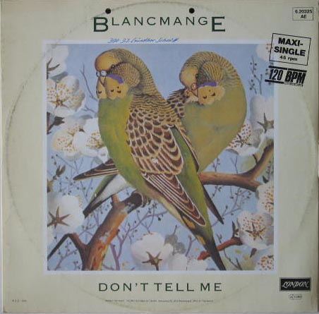 Blancmange - Don't Tell Me Album