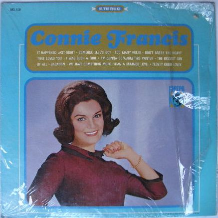 Connie Francis - Connie Francis Record