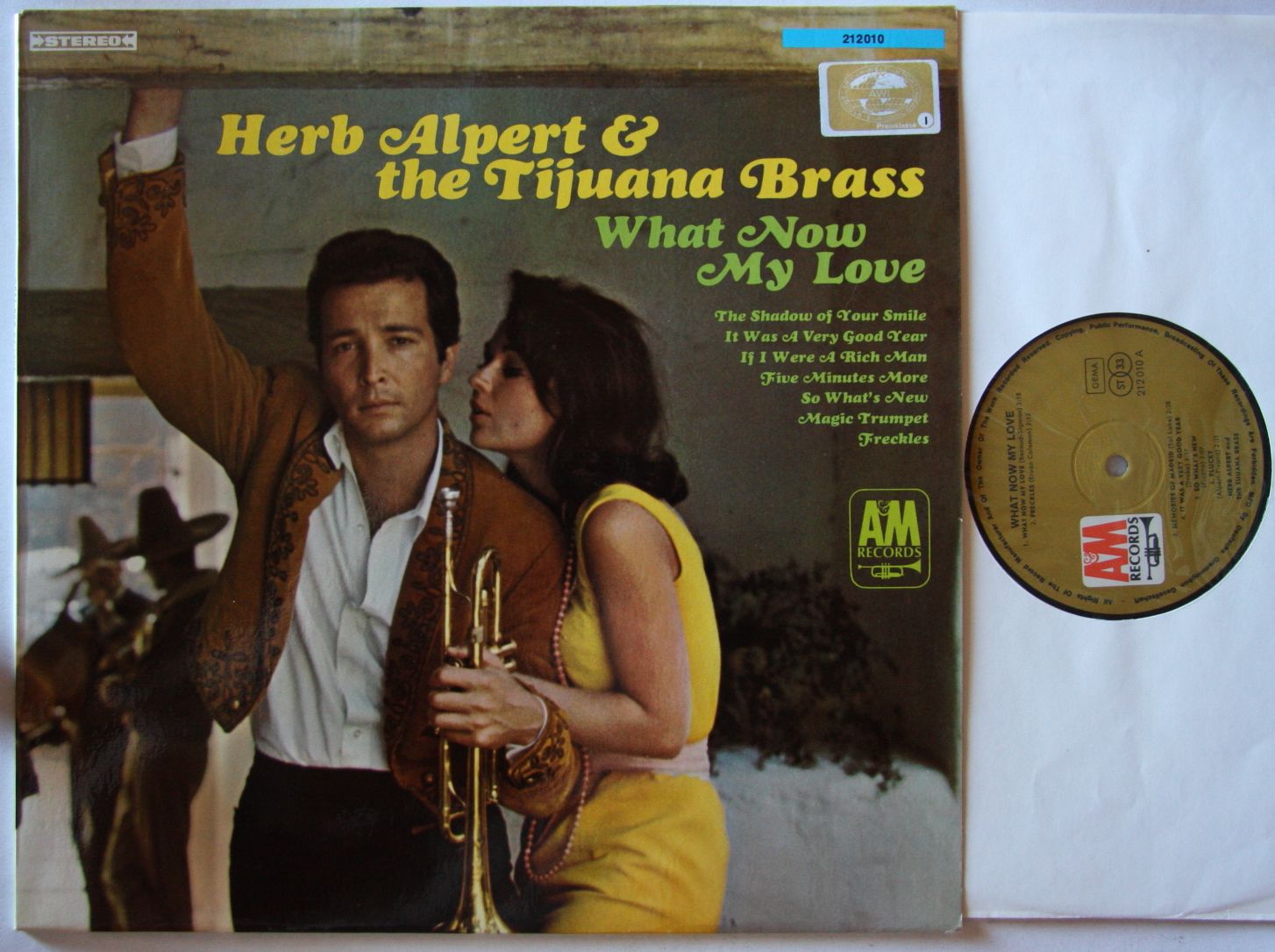 Herb Alpert What Now My Love Records, LPs, Vinyl and CDs MusicStack