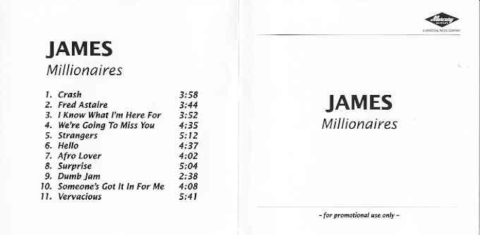 James - Millionaires