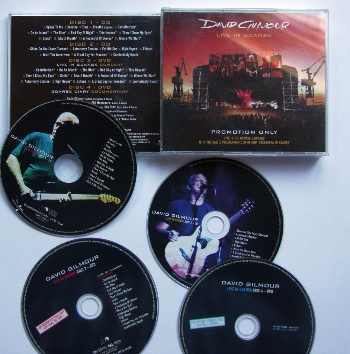 David Gilmour Live In Gdansk Records, LPs, Vinyl and CDs MusicStack