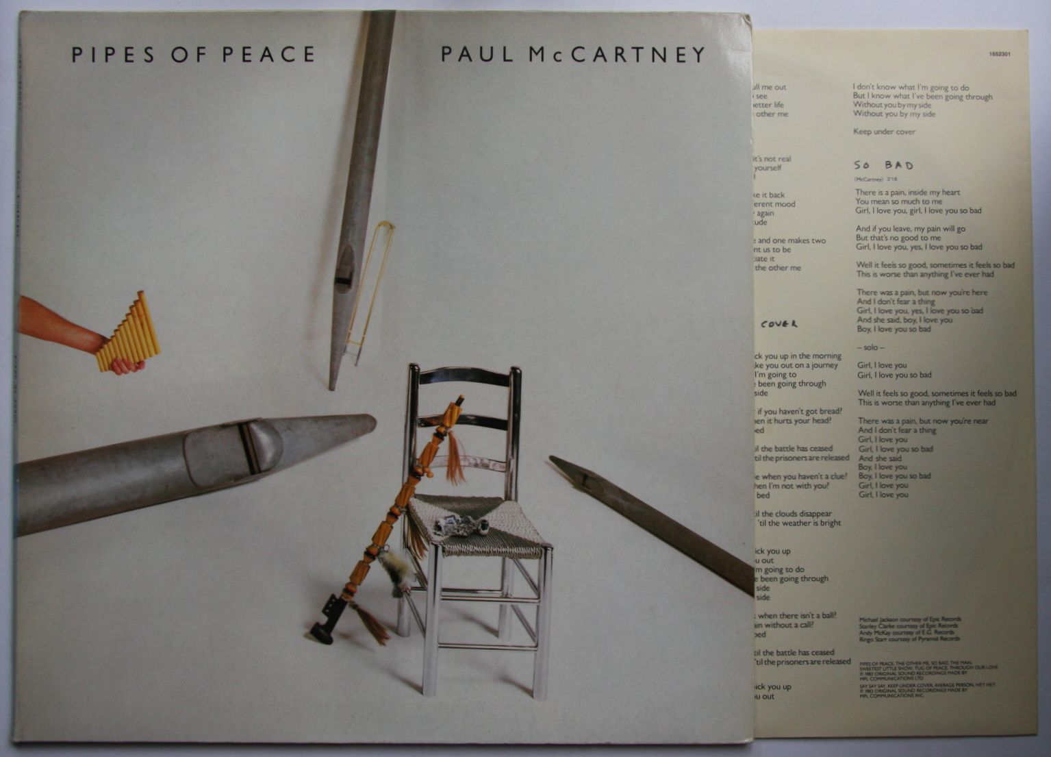 Paul Mccartney Pipes Of Peace Records, Vinyl and CDs Hard to Find and