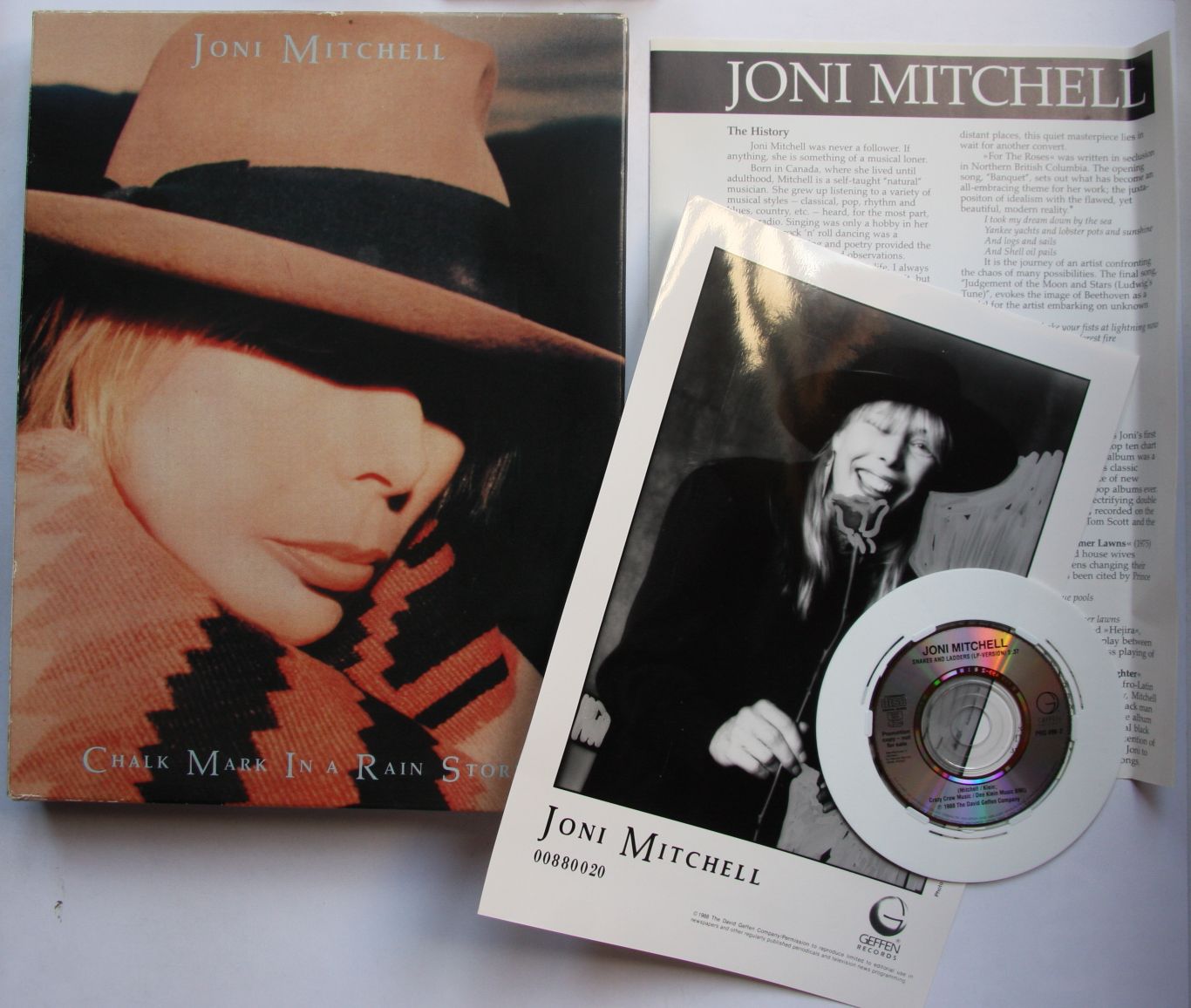 Joni Mitchell Chalk Mark In A Rain Storm Records, Vinyl and CDs Hard