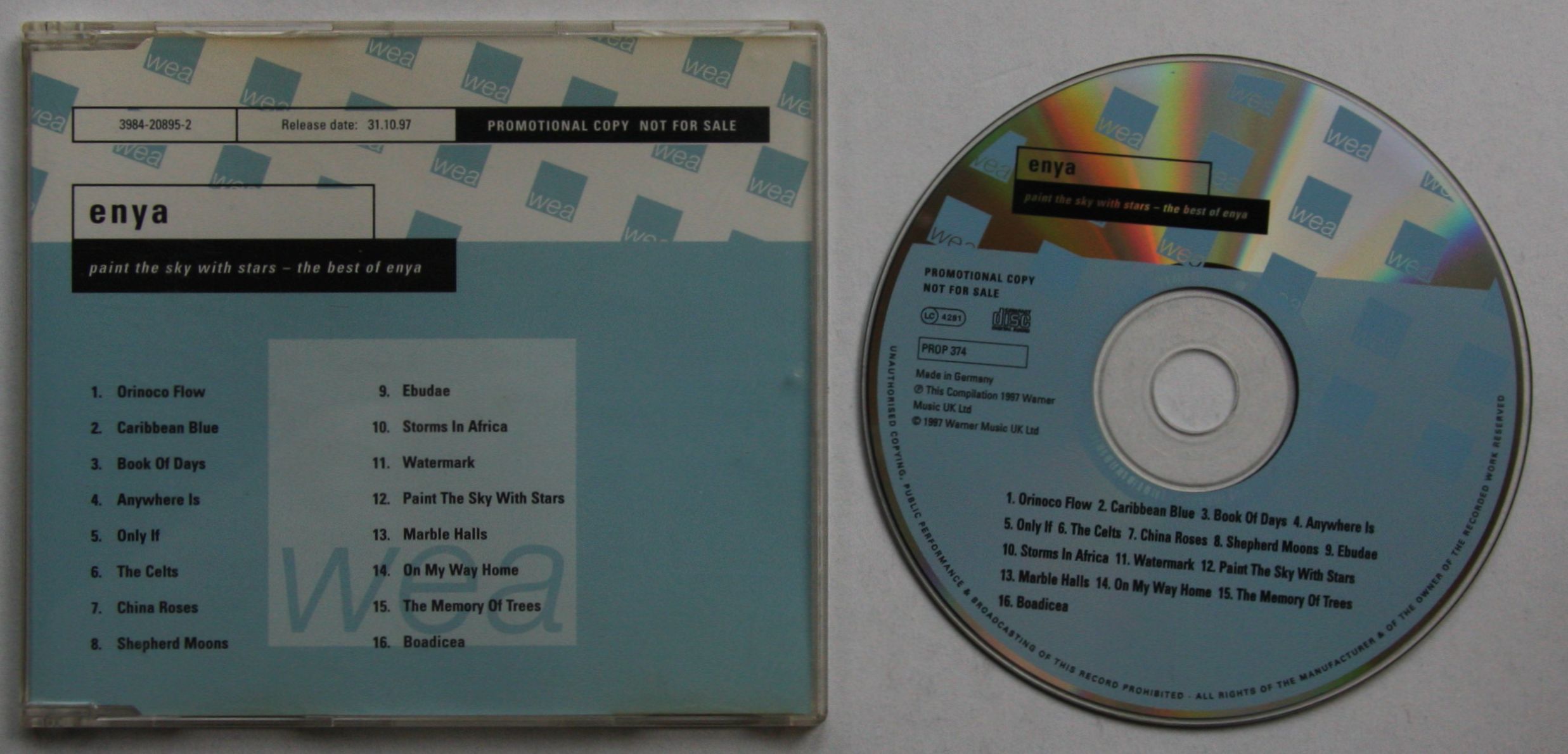 Enya Paint The Sky With Stars Records, LPs, Vinyl and CDs MusicStack