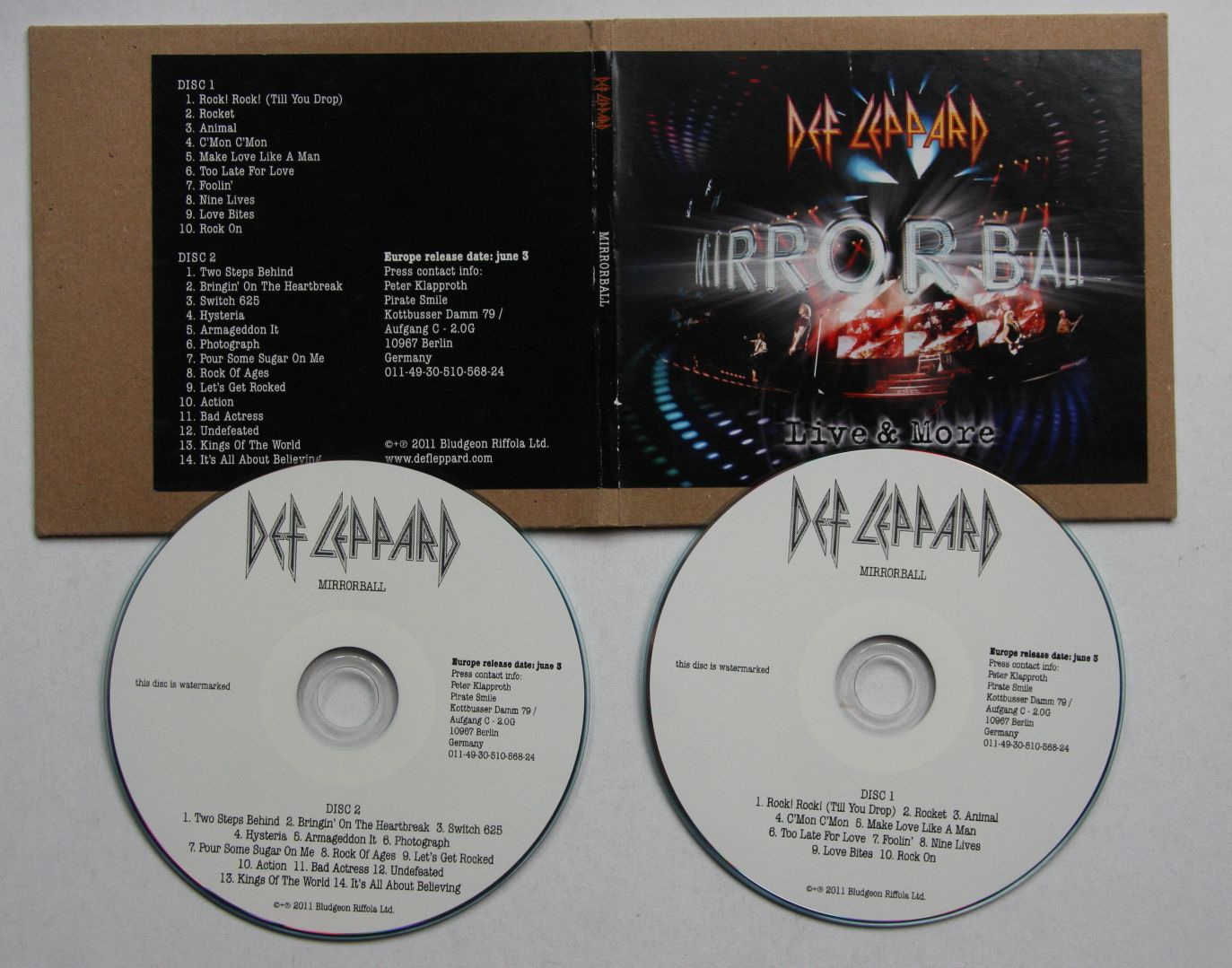 Def Leppard Mirror Ball Records, LPs, Vinyl and CDs MusicStack