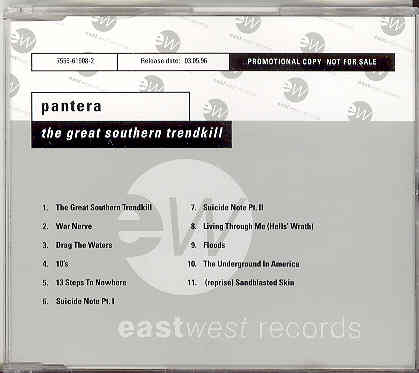 Pantera - The Great Southern Trendkill