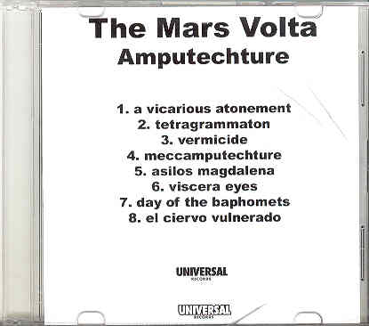 Mars Volta - Amputechture Album