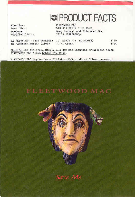 Save Me - Fleetwood Mac