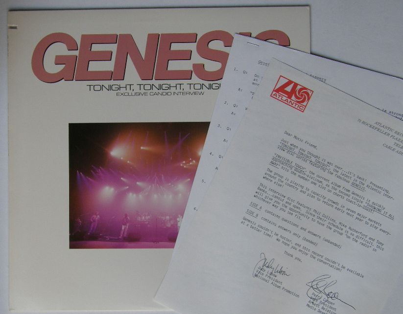 Genesis - Tonight, Tonight, Tonight - Exclusive Candid Interview