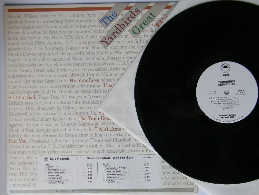 Yardbirds - Great Hits Album