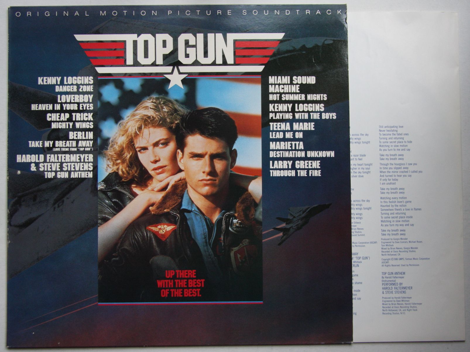 Original Soundtrack Top Gun Records, Vinyl and CDs Hard to Find and