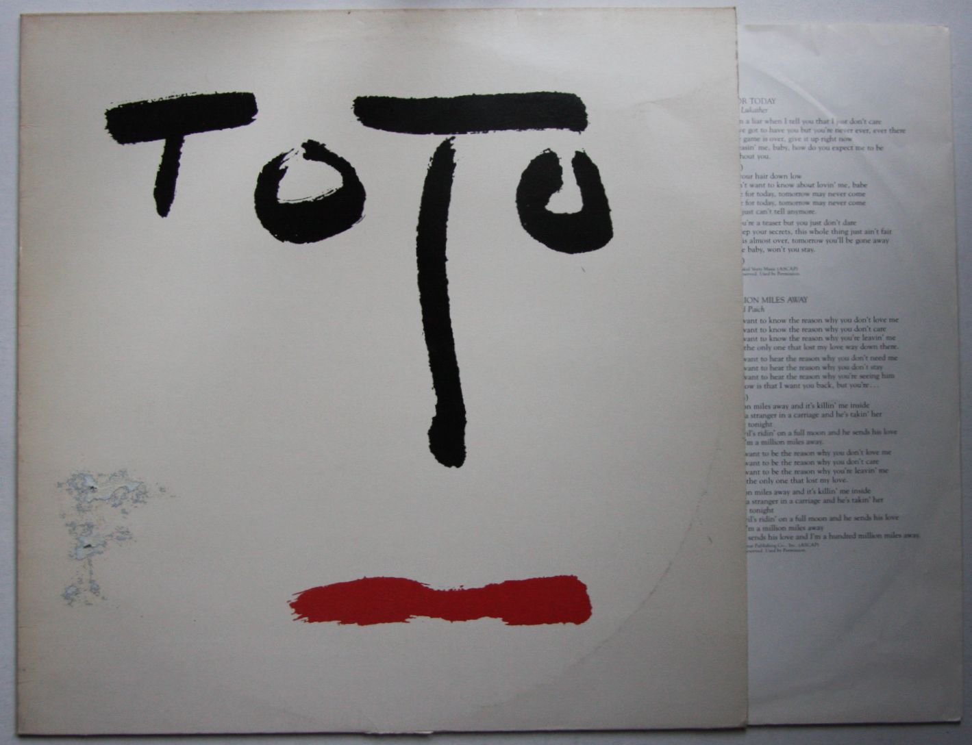 Toto Turn Back Records, LPs, Vinyl and CDs MusicStack