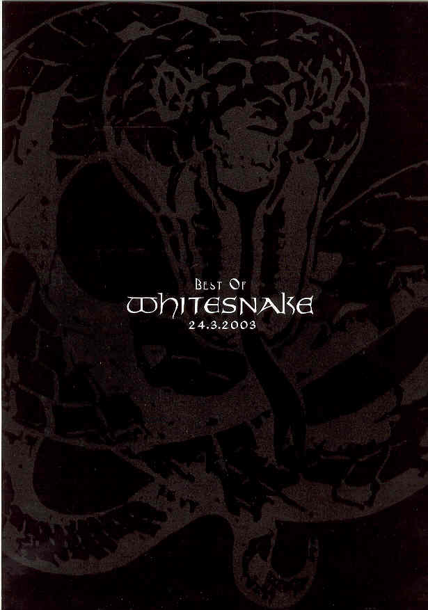 Whitesnake - Best Of - Press-sheet