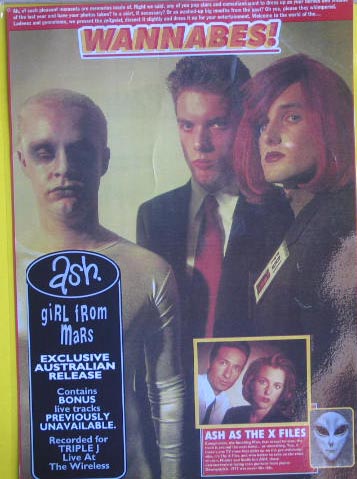 Ash - Girl From Mars - Aussie Display
