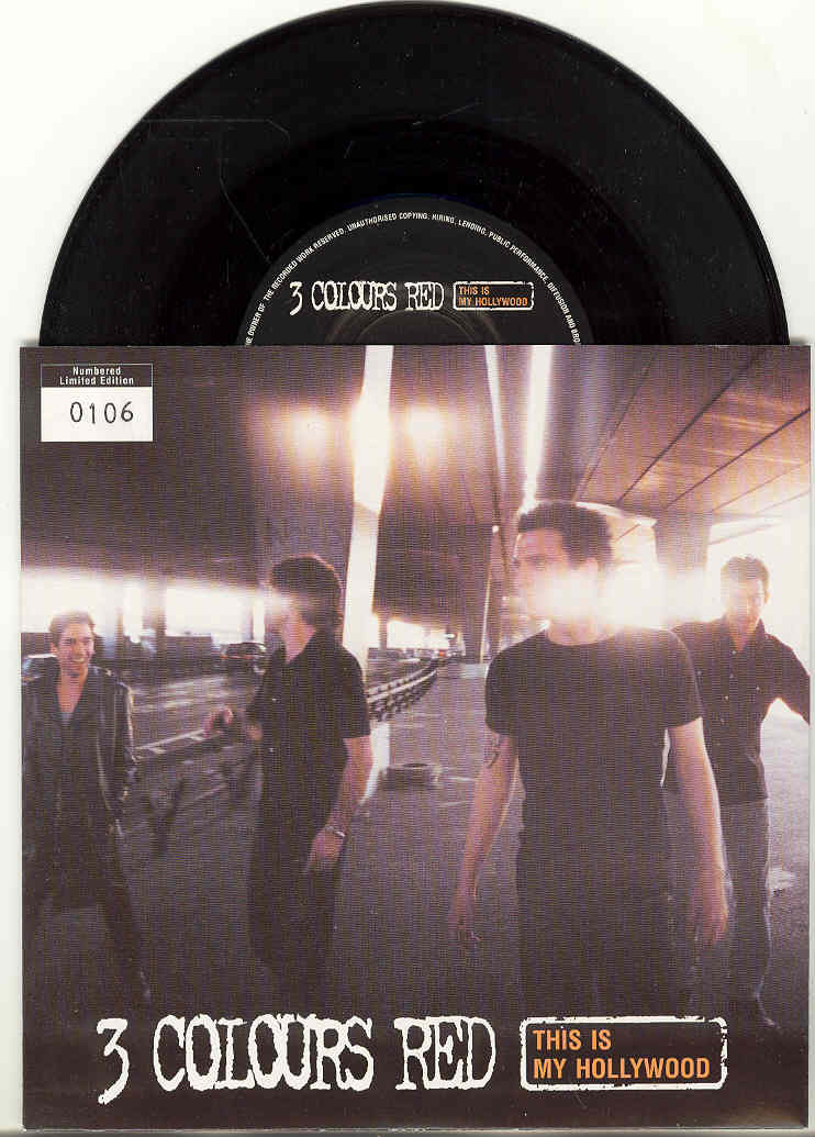 3 Colours Red - This Is My Hollywood LP